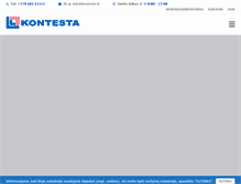 Tablet Screenshot of kontesta.eu